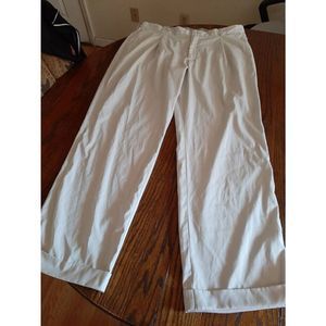 38x32 Nike Dri Fit Golf Tour Performance Khaki Tan Pants Pleated Front